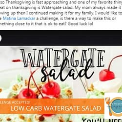 Low carb Watergate Salad